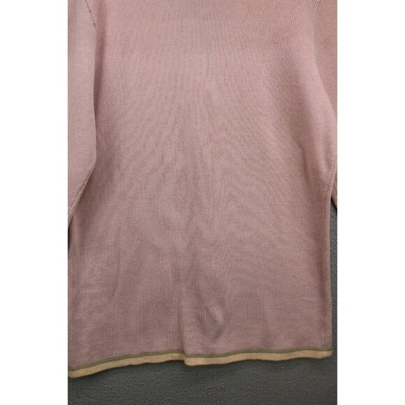 Storybook Knits Vtg. Beaded Embroidered Sweater-Size Large-Grandmacore-Y2K - Picture 11 of 13